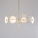 Loft Industry Modern - The Gold Light Chandelier